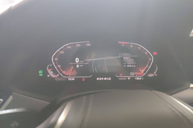 Used BMW X5 2019 xDrive40i XLine 19-inch wheels Middle East version Instrument Cluster