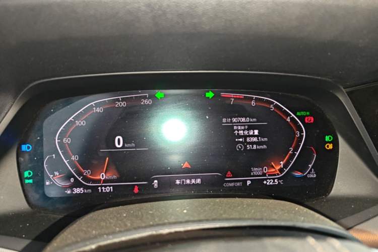 Used BMW X5 2019 xDrive40i Standard 19-inch wheels U.S. specification Instrument Cluster