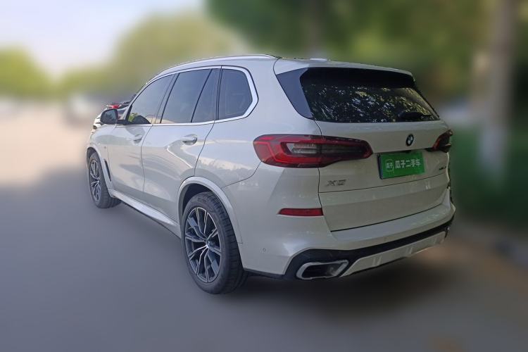 Used BMW X5 2019 xDrive40i M Sport U.S. specification Rear Left 45 Deg