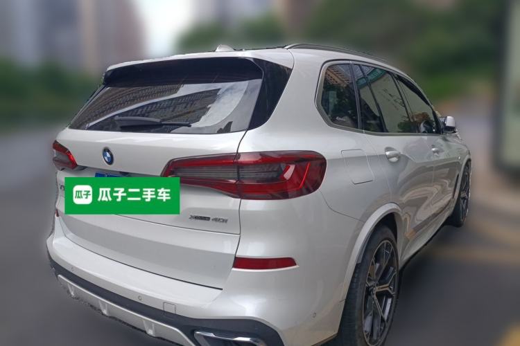 Used BMW X5 2019 xDrive40i Luxury Model with M Sport Package Rear Right 45 Deg