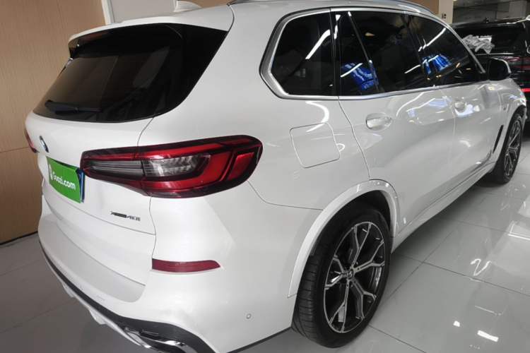 Used BMW X5 2019 xDrive40i Luxury Model with M Sport Package Rear Right 45 Deg