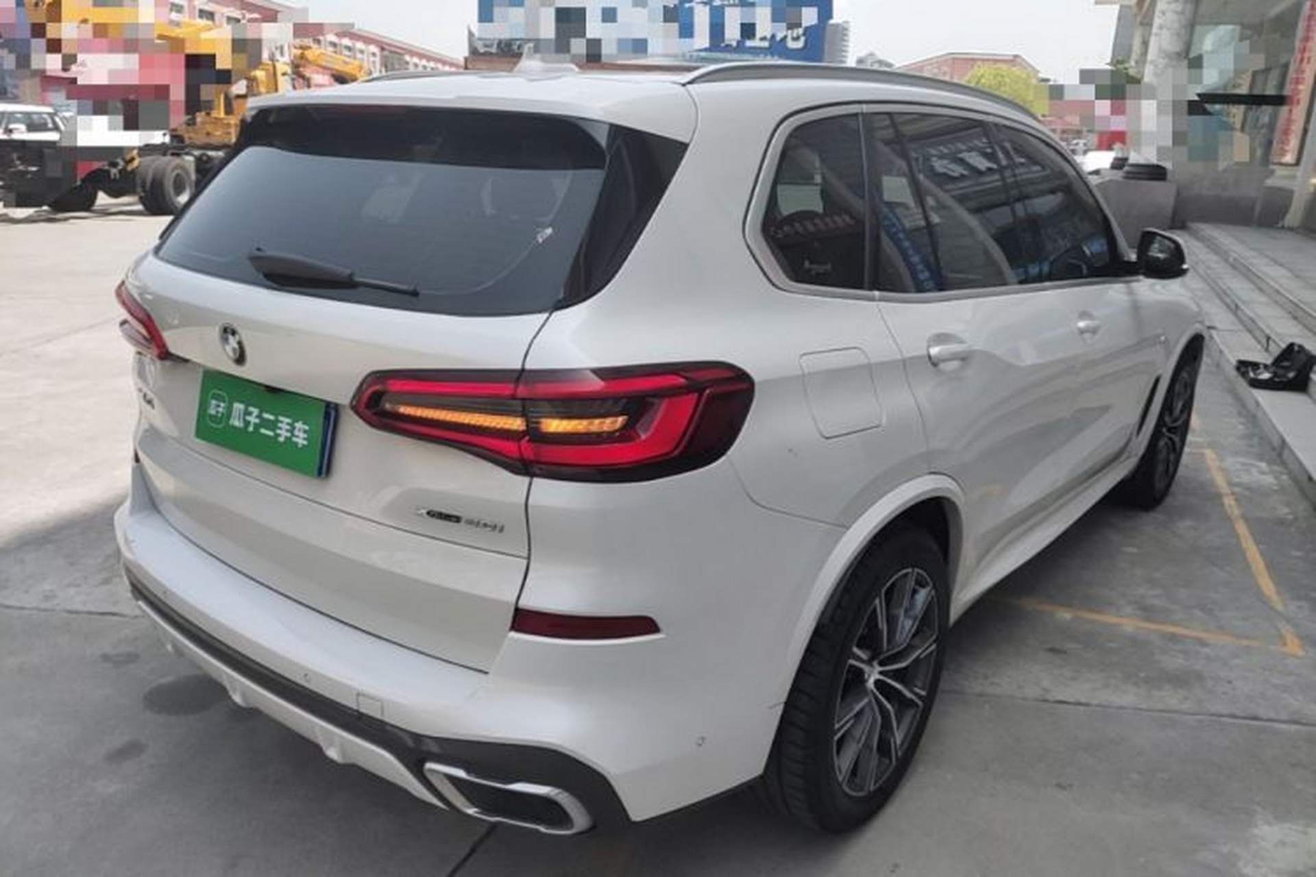 Used BMW X5 2019 xDrive30i M Sport Package Rear Right 45 Deg
