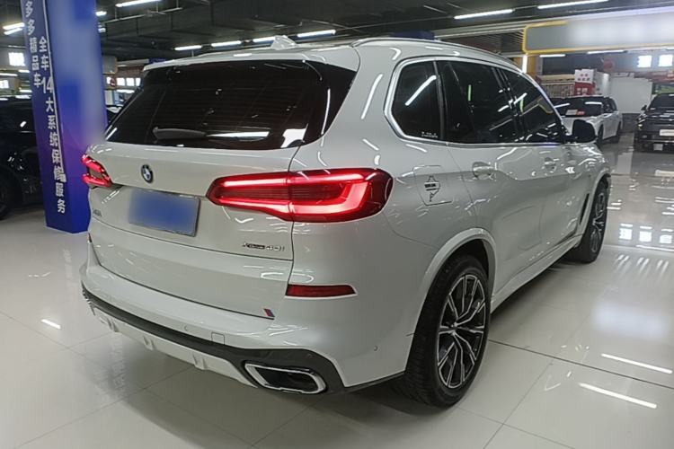 Used BMW X5 2019 xDrive40i M Sport Package Rear Right 45 Deg