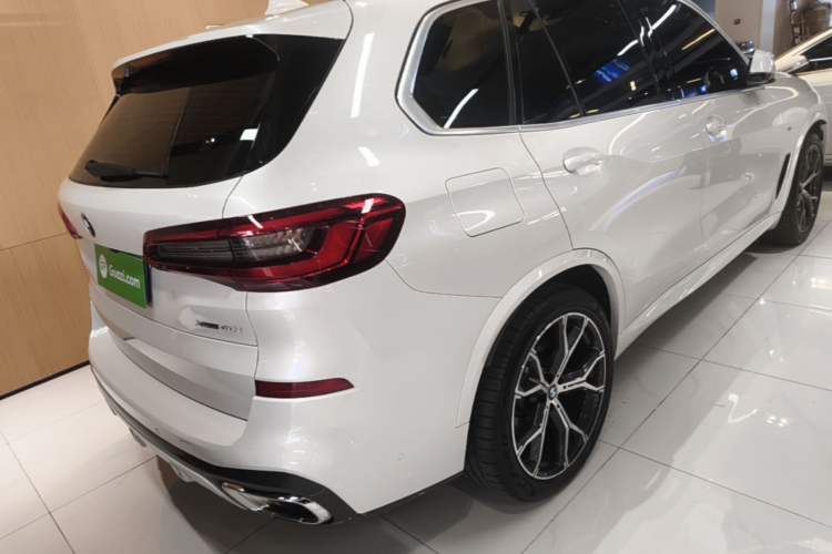 Used BMW X5 2019 xDrive40i Luxury Model with M Sport Package Rear Right 45 Deg