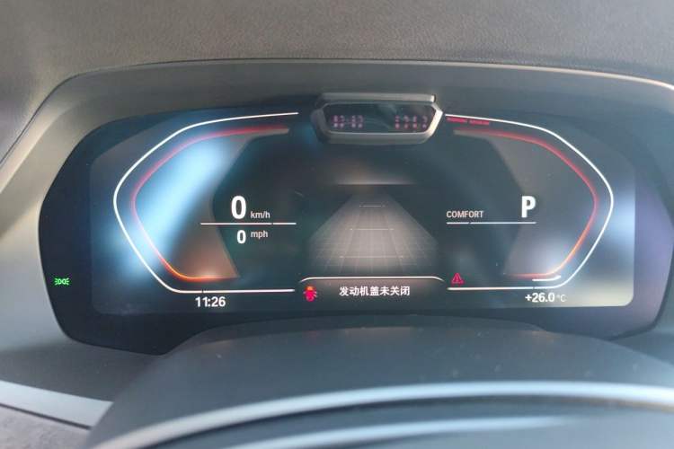 Used BMW X5 2020 xDrive40i Luxury Model with M Sport Package Instrument Cluster