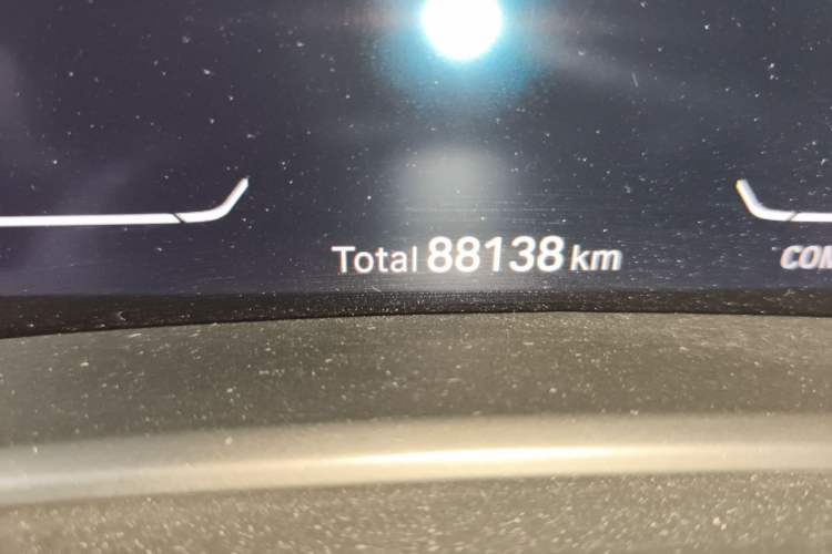 Used BMW X5 2020 xDrive30i M Sport Package Odometer Close Up