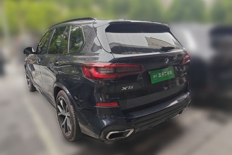 Used BMW X5 2020 xDrive40i Luxury Model with M Sport Package Rear Left 45 Deg