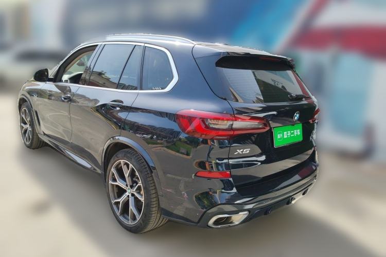 Used BMW X5 2020 xDrive40i Luxury Model with M Sport Package Rear Left 45 Deg