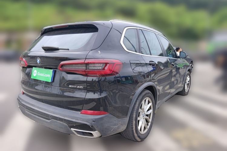 Used BMW X5 2020 xDrive40i 3.0T Standard Edition 19-inch wheels Middle East Rear Right 45 Deg
