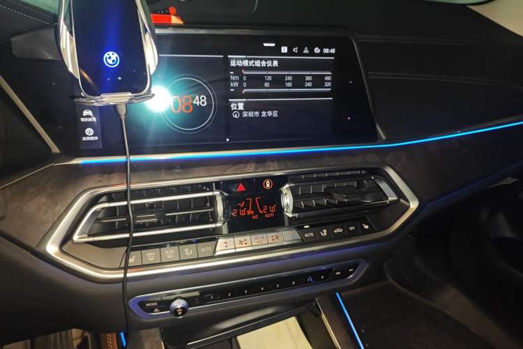 Used BMW X5 2020 xDrive40i M Sport Package Audio And AC Panel