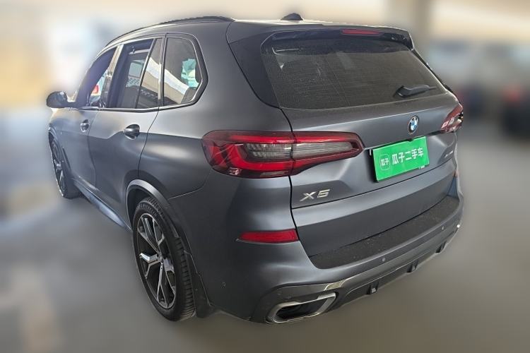 Used BMW X5 2020 xDrive40i Luxury Model with M Sport Package Rear Left 45 Deg