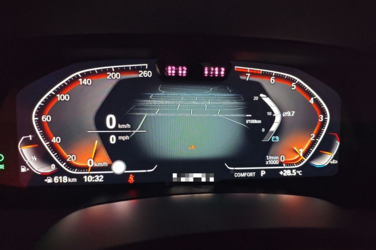 Used BMW X5 2021 xDrive40i Luxury Model with M Sport Package Instrument Cluster