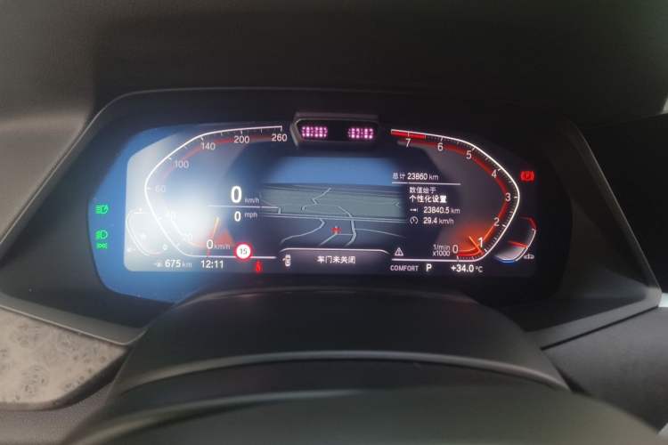 Used BMW X5 2021 xDrive40i Luxury Model with M Sport Package Instrument Cluster