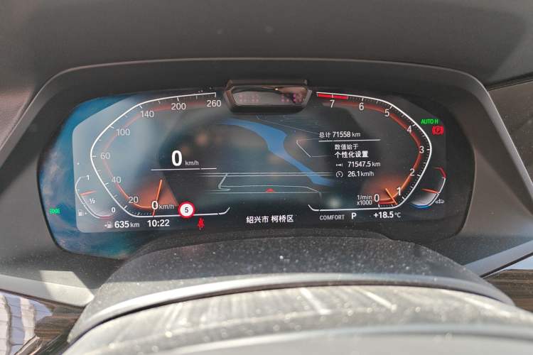 Used BMW X5 2021 xDrive40i Luxury Model with M Sport Package Instrument Cluster