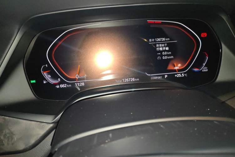 Used BMW X5 2021 Restyled xDrive30i M Sport Package Odometer Close Up