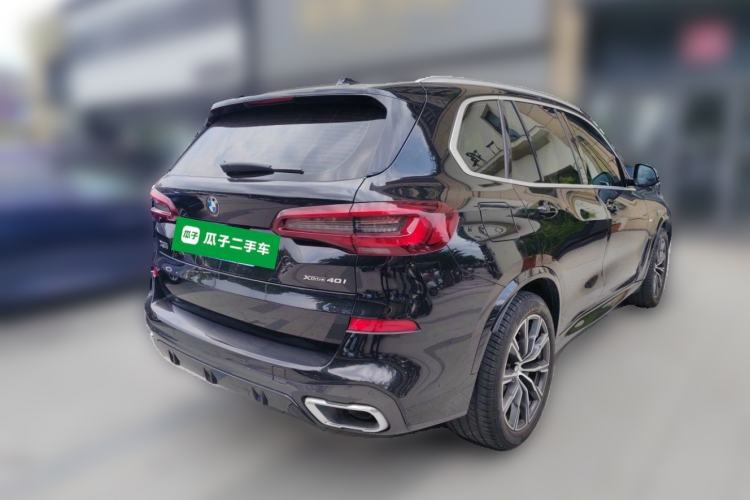 Used BMW X5 2021 xDrive40i M Sport Package Rear Right 45 Deg
