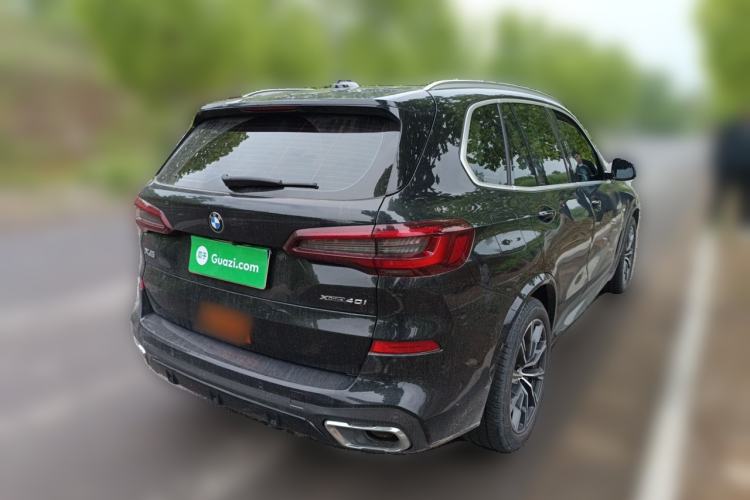 Used BMW X5 2021 xDrive40i M Sport Package Rear Right 45 Deg