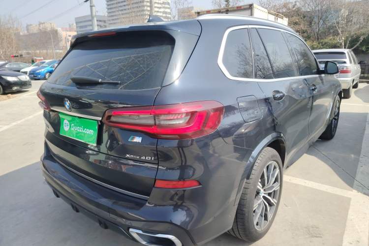 Used BMW X5 2021 xDrive40i M Sport Package Rear Right 45 Deg
