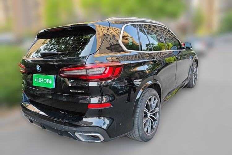 Used BMW X5 2021 Restyled xDrive40i M Sport Package Rear Right 45 Deg
