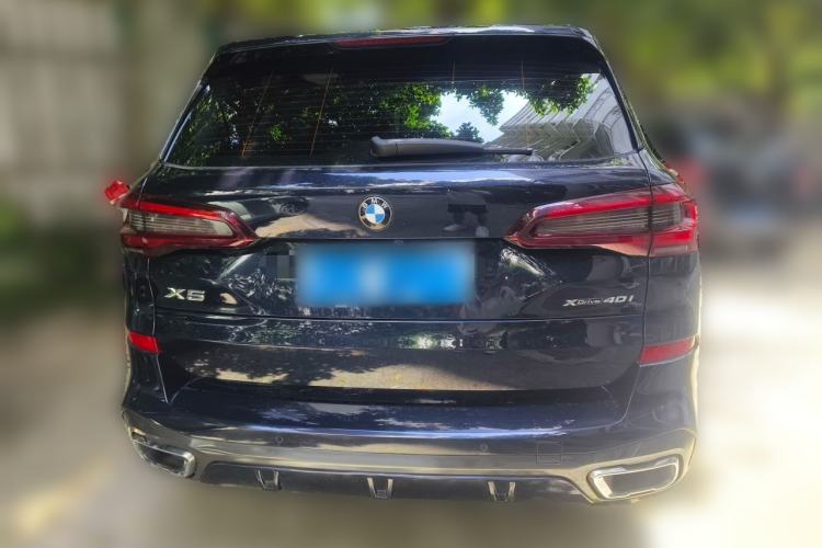 Used BMW X5 2021 xDrive40i Luxury Model with M Sport Package Rear
