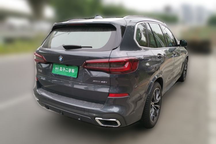 Used BMW X5 2021 xDrive40i M Sport Package Rear Right 45 Deg