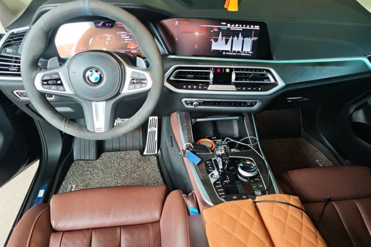 Used BMW X5 2021 xDrive40i Luxury Model with M Sport Package Center Console