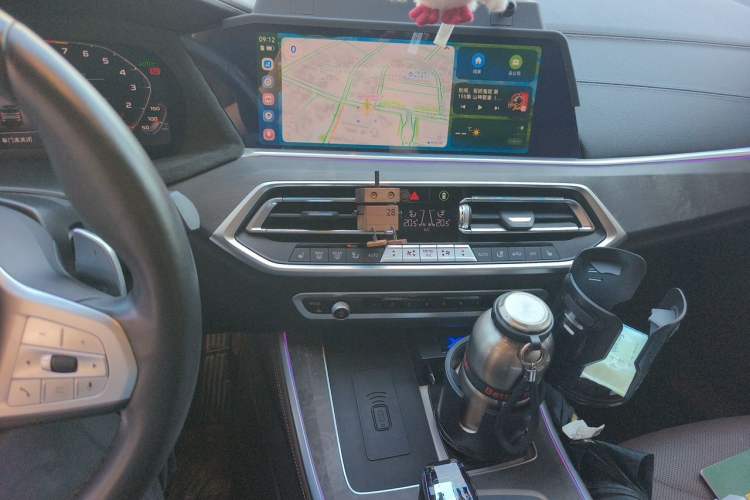 Used BMW X5 2022 Restyled xDrive 30Li Luxury Version M Sport Package Audio And AC Panel