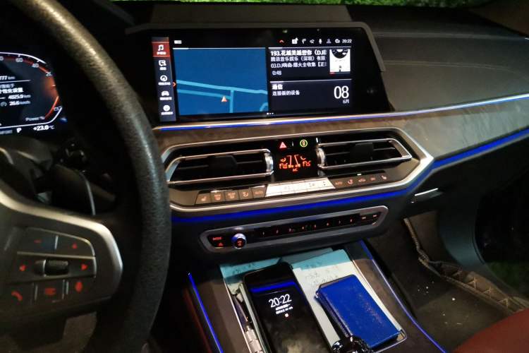 Used BMW X5 2022 Restyled xDrive 30Li Luxury Version M Sport Package Audio And AC Panel