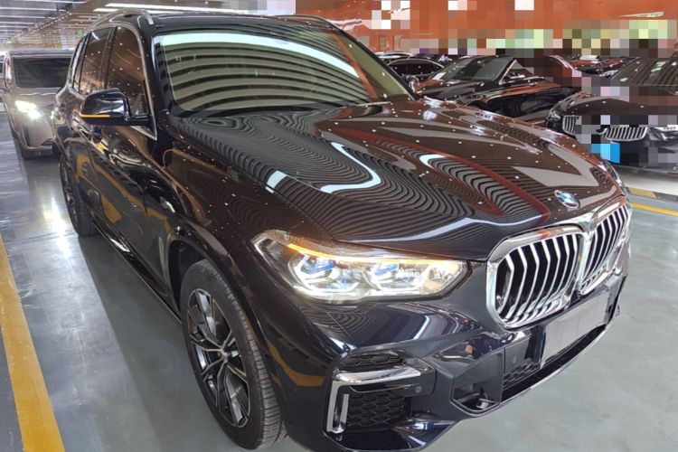 Used BMW X5 2022 xDrive 30Li Luxury M Sport Package Front Right 45 Deg
