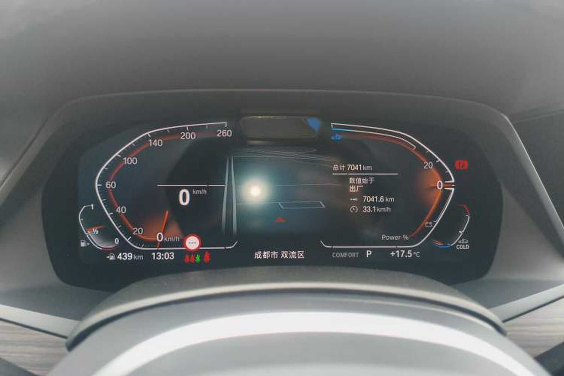Used BMW X5 2022 Restyled xDrive 40Li Luxury Edition M Sport Package Instrument Cluster