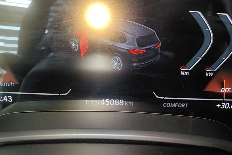 Used BMW X5 2022 Restyled xDrive 40Li M Sport Package Instrument Cluster