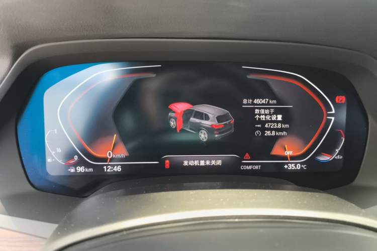 Used BMW X5 2022 Restyled xDrive 40Li M Sport Package Instrument Cluster