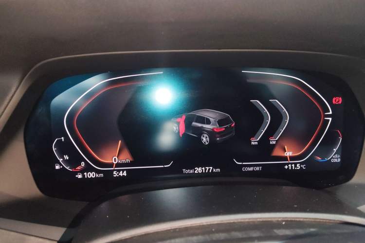 Used BMW X5 2022 Restyled xDrive 30Li Luxury Version M Sport Package Instrument Cluster