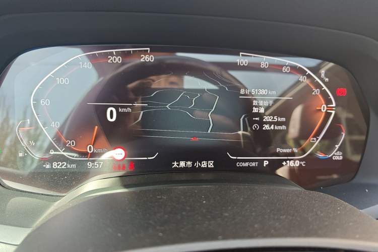 Used BMW X5 2022 Restyled xDrive 30Li Luxury Version M Sport Package Instrument Cluster