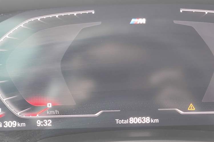 Used BMW X5 2022 xDrive30i M Sport Package Odometer Close Up