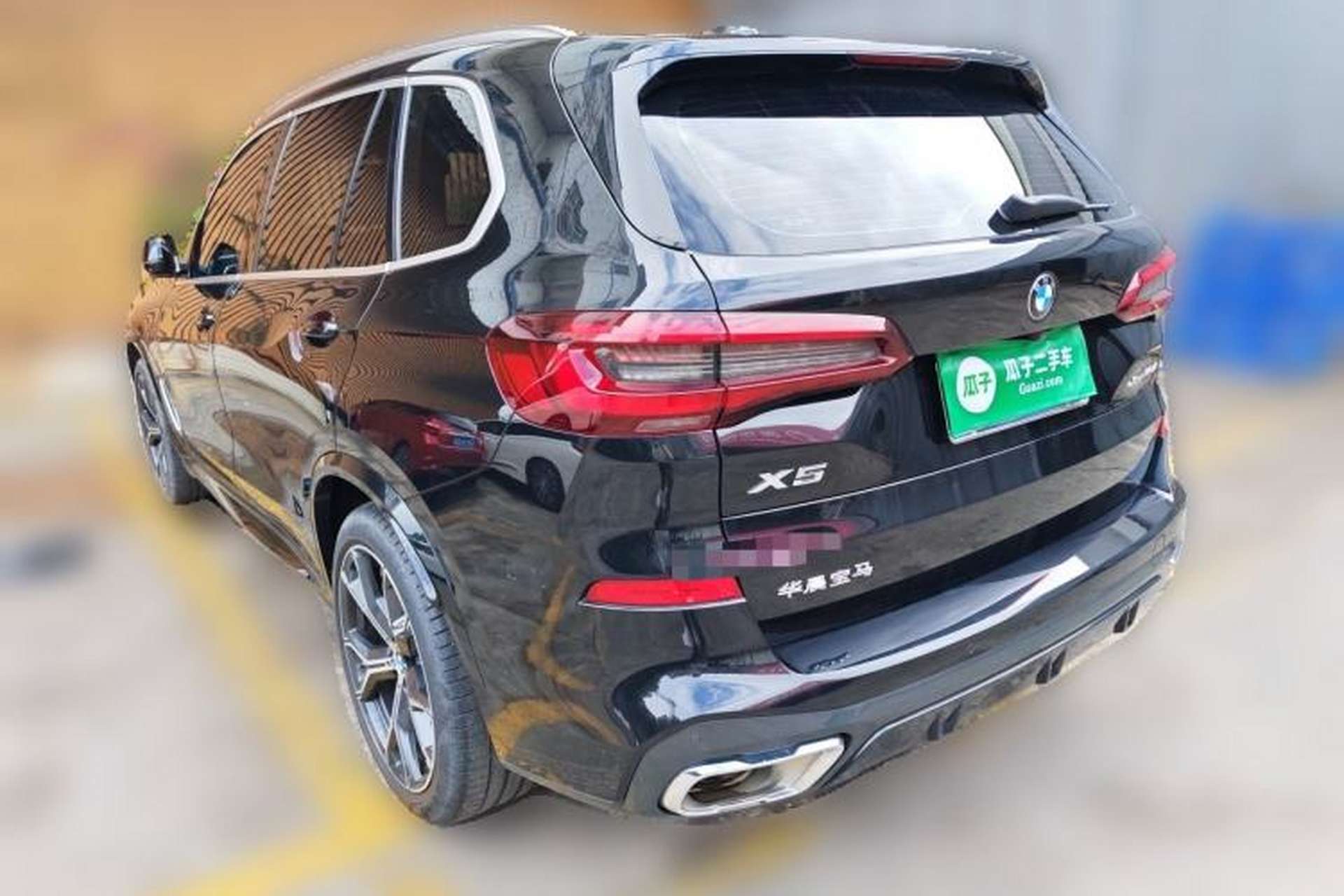 Used BMW X5 2022 xDrive 40Li M Sport Package Rear Left 45 Deg