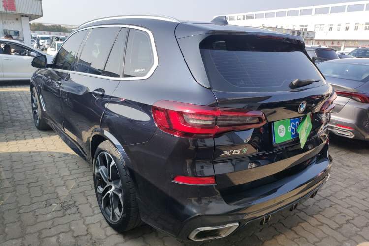 Used BMW X5 2022 xDrive 40Li Luxury Edition M Sport Package Rear Left 45 Deg