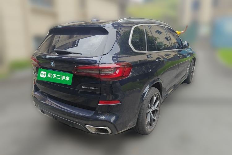 Used BMW X5 2022 xDrive 40Li M Sport Package Rear Right 45 Deg
