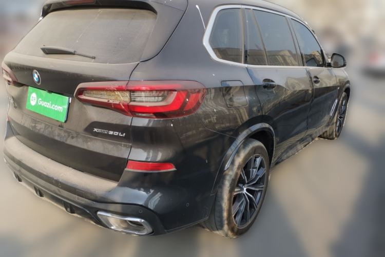 Used BMW X5 2022 xDrive 30Li Luxury M Sport Package Rear Right 45 Deg