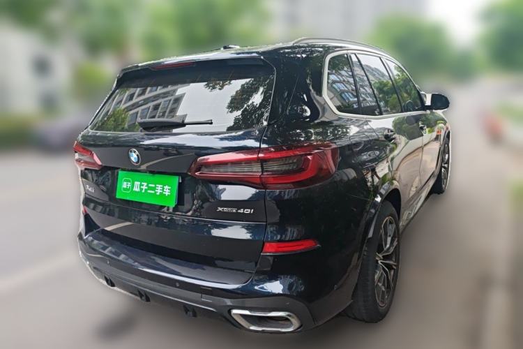 Used BMW X5 2022 xDrive40i M Sport Package Rear Right 45 Deg