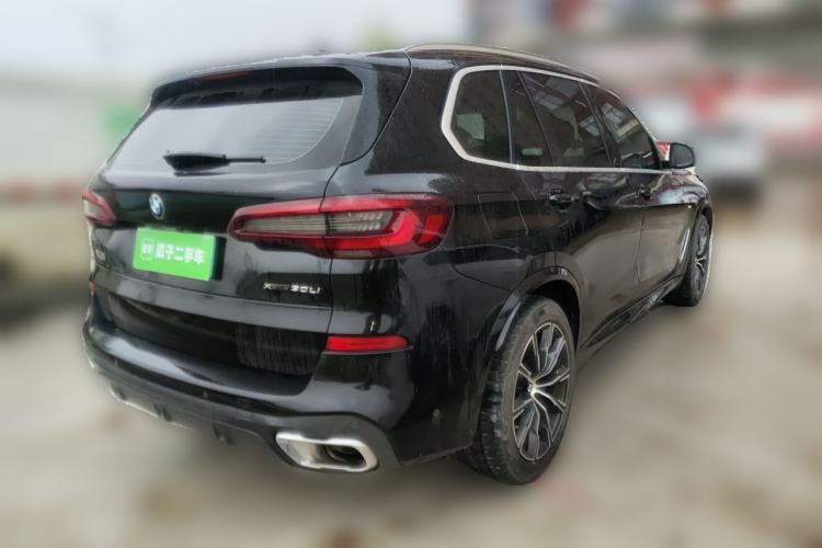 Used BMW X5 2022 Restyled xDrive 30Li Luxury Version M Sport Package Rear Right 45 Deg