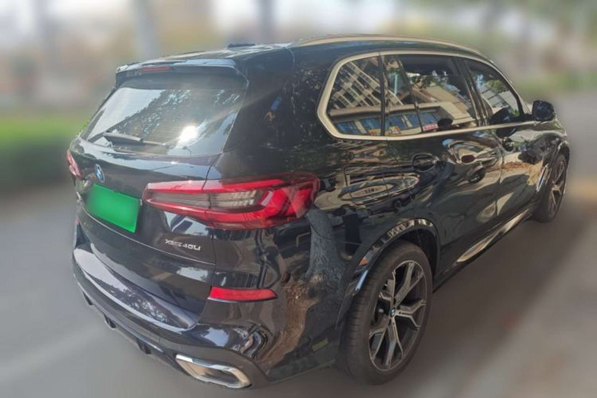 Used BMW X5 2022 xDrive 40Li M Sport Package Rear Right 45 Deg