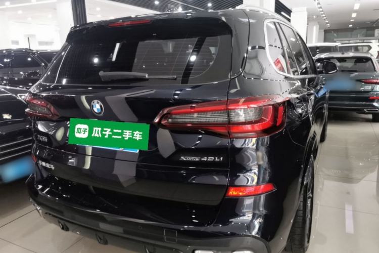 Used BMW X5 2022 Restyled xDrive 40Li M Sport Package Rear Right 45 Deg