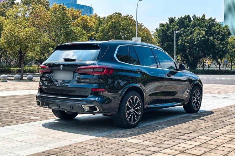 Used BMW X5 2022 xDrive 30Li Luxury M Sport Package Rear Right 45 Deg