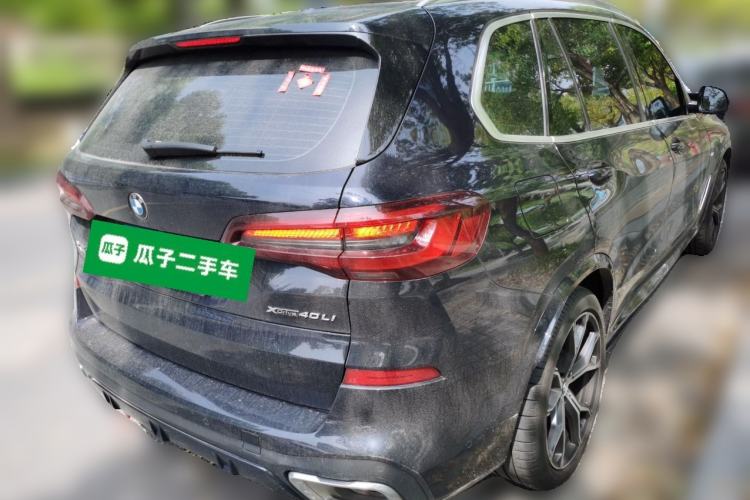Used BMW X5 2022 xDrive 40Li M Sport Package Rear Right 45 Deg