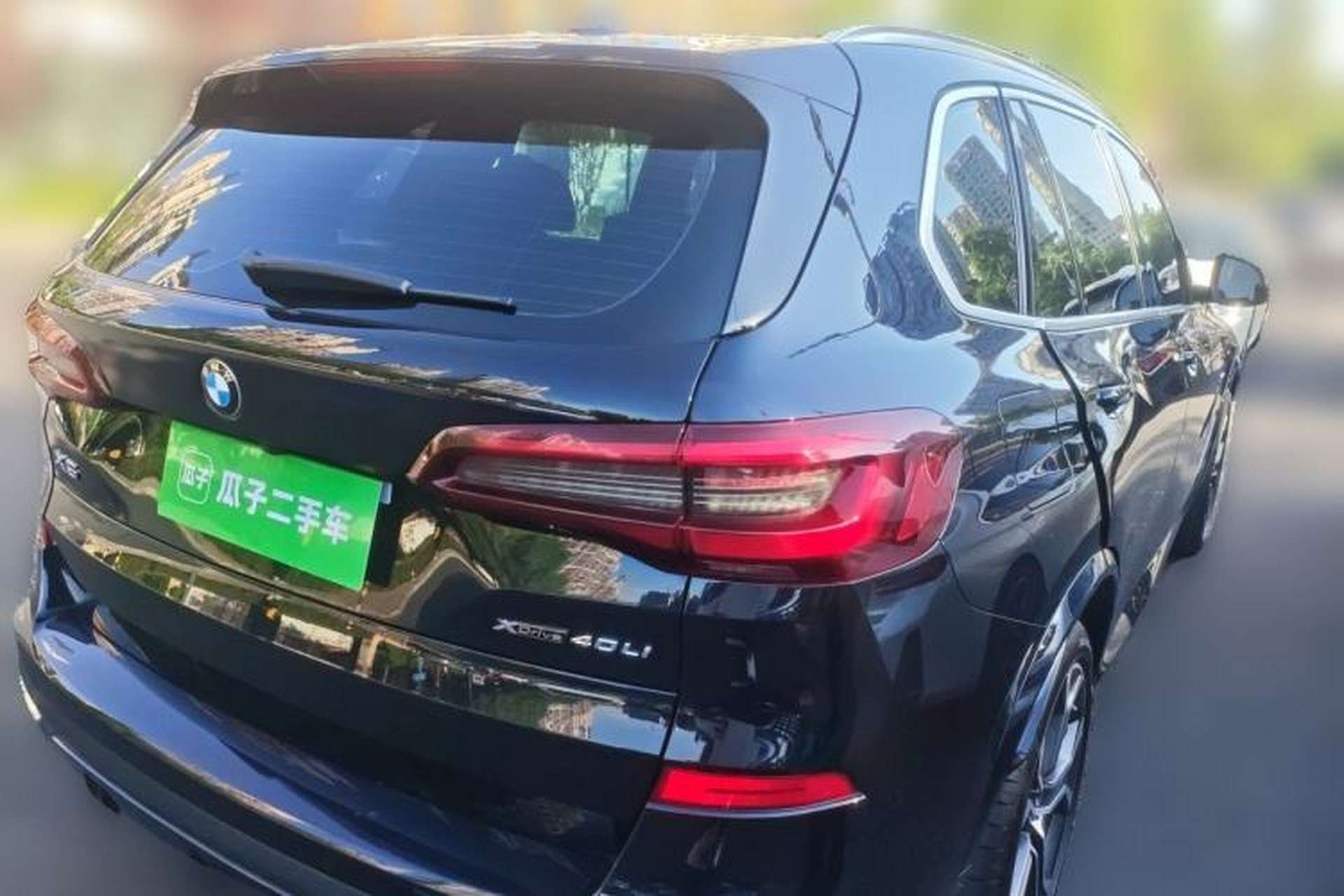 Used BMW X5 2022 xDrive 40Li Luxury Edition M Sport Package Rear Right 45 Deg
