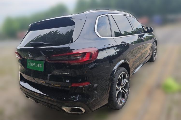 Used BMW X5 2022 xDrive 40Li Luxury Edition M Sport Package Rear Right 45 Deg