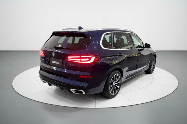 Used BMW X5 2022 xDrive 30Li Luxury M Sport Package Rear Right 45 Deg