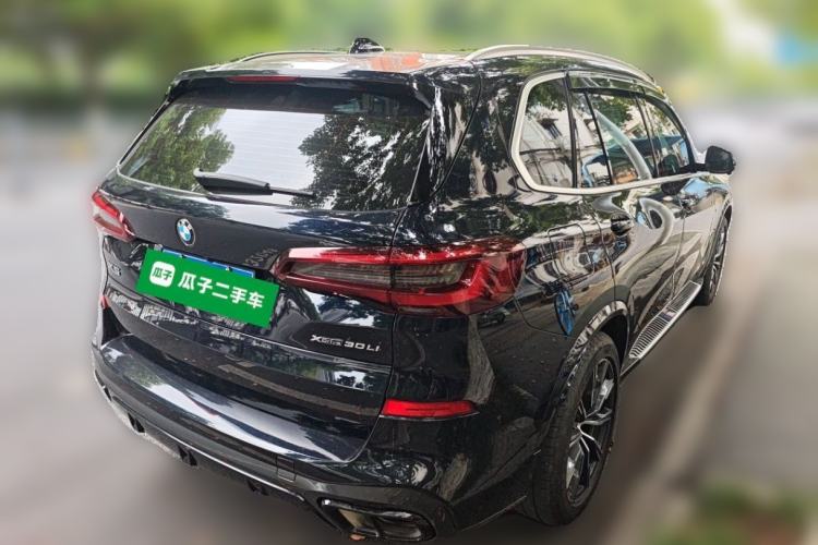 Used BMW X5 2022 Restyled xDrive 30Li M Sport Package Rear Right 45 Deg