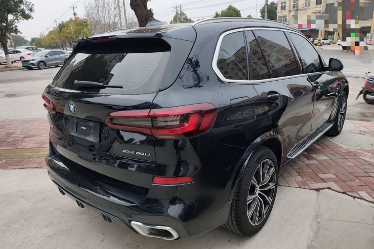 Used BMW X5 2022 Restyled xDrive 30Li M Sport Package Rear Right 45 Deg